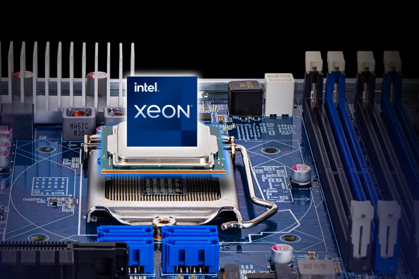 El barebone Shuttle SW580R8 se puede adquirir con procesadores Xeon y viene con 4 puertos LAN y 4 slots 3.5"
