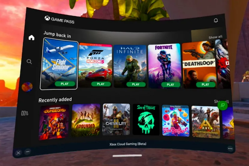 Xbox Cloud Gaming llegará oficialmente a las Meta Quest 2