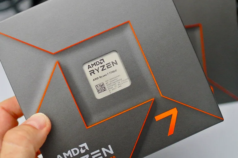 El AMD Ryzen 7 7700 llegará con un TDP de solo 65W según filtraciones