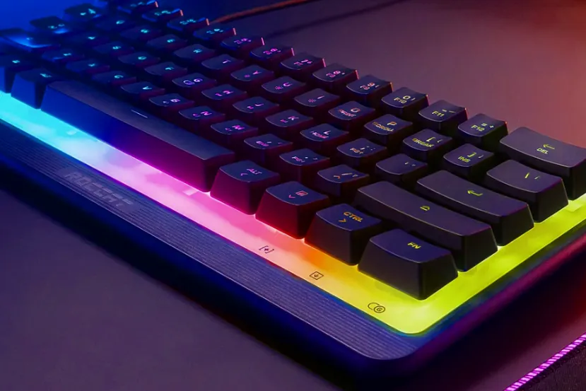 El teclado Magma Mini combina un diseño TKL 60% con RGB en su superficie