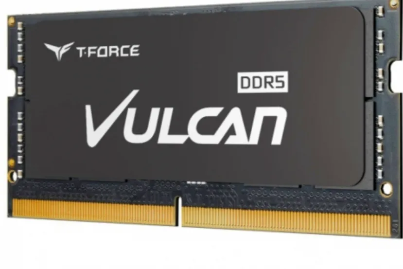 TeamGroup T-Force Vulcan: Memorias DDR5 SO-DIMM para portátiles a 5.200 MHz