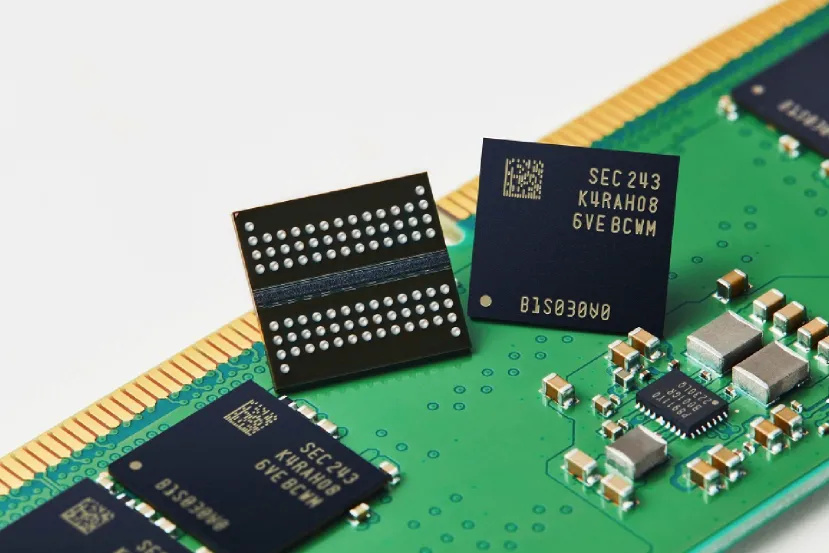 Comienza la producción en masa de los chips DDR5 a 12 nanómetros de Samsung