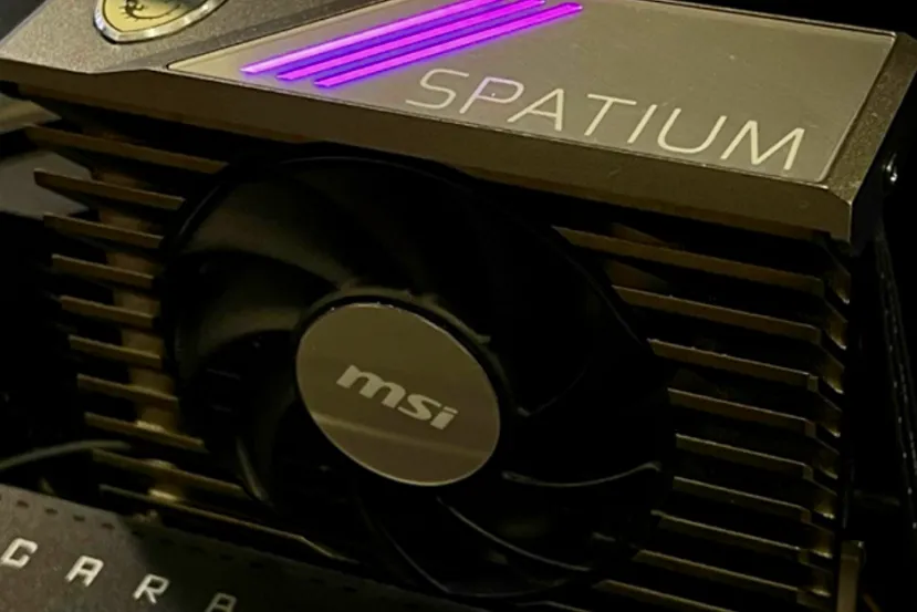 Los SSD MSI Spatium M570 PRO superan los 14 GB/s e incluyen su propio ventilador