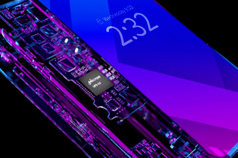 Las nuevas memorias Micron UFS 4.0 con celdas 3D NAND de 232 capas para smartphones superan los 4 GB/s