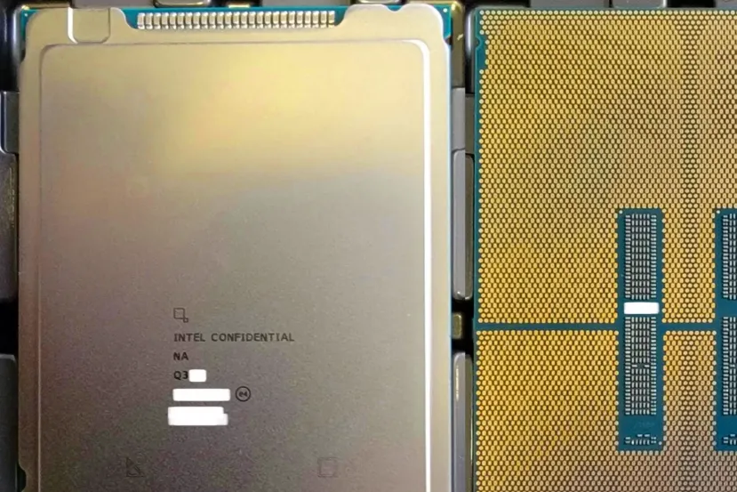 Aparece la primera imagen de un procesador Intel Granite Rapids-AP con socket LGA 7529