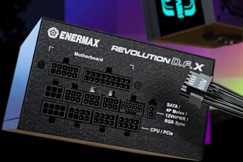 ENERMAX presenta su serie Revolution D.F.X. con sistema antipolvo y hasta 1.600 W en solo 14 CM de profundidad