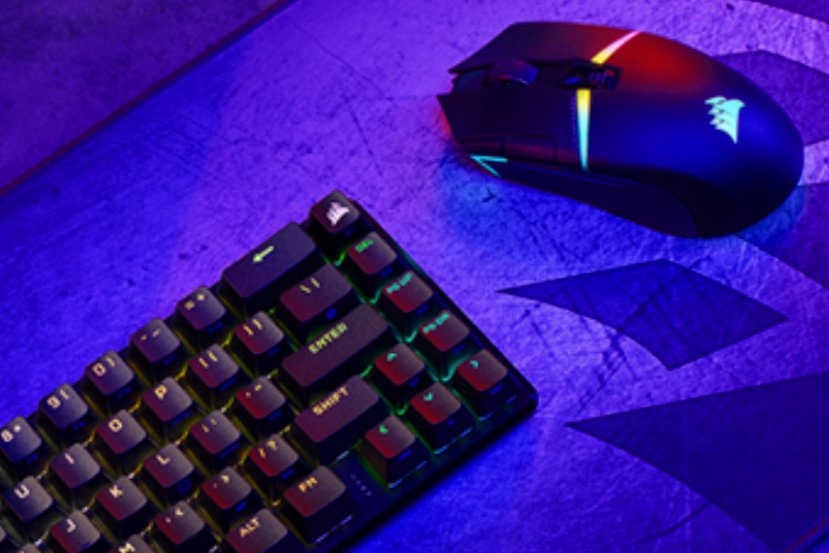 El Corsair K65 Pro mini incluye interruptores mecánico ópticos en un tamaño del 65%