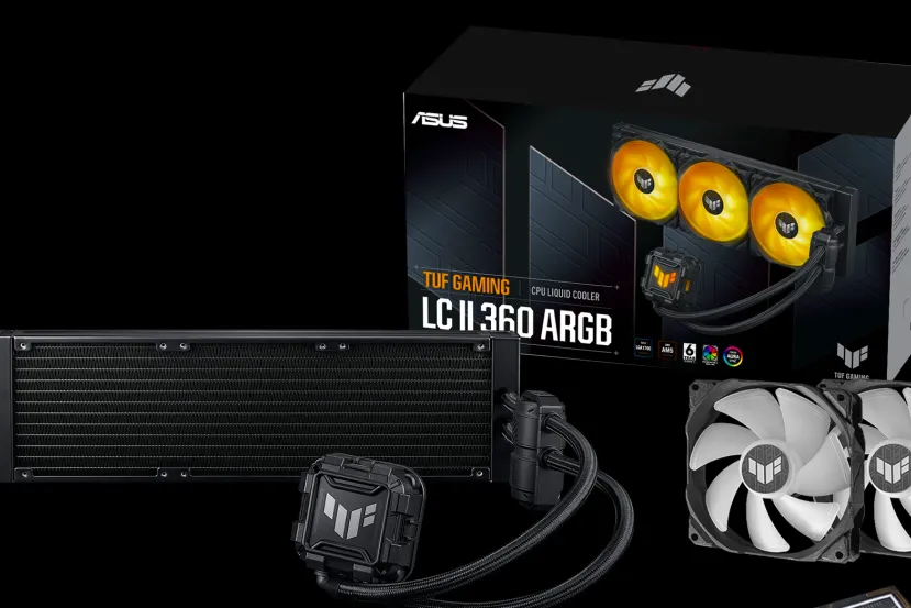 ASUS presenta su nueva RL TUF Gaming LC II 360 ARGB AIO con nueva iluminación ARGB de Gen 2