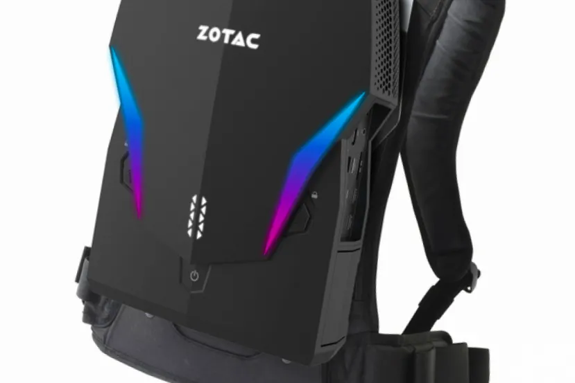 ZOTAC ha renovado su mochila-PC VR GO 4.0 reduciendo su gráfica de una NVIDIA RTX A4500 a la RTX A2000