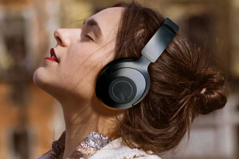 Conectividad Bluetooth LE y cancelación de ruido en los auriculares Creative Zen Hybrid Pro