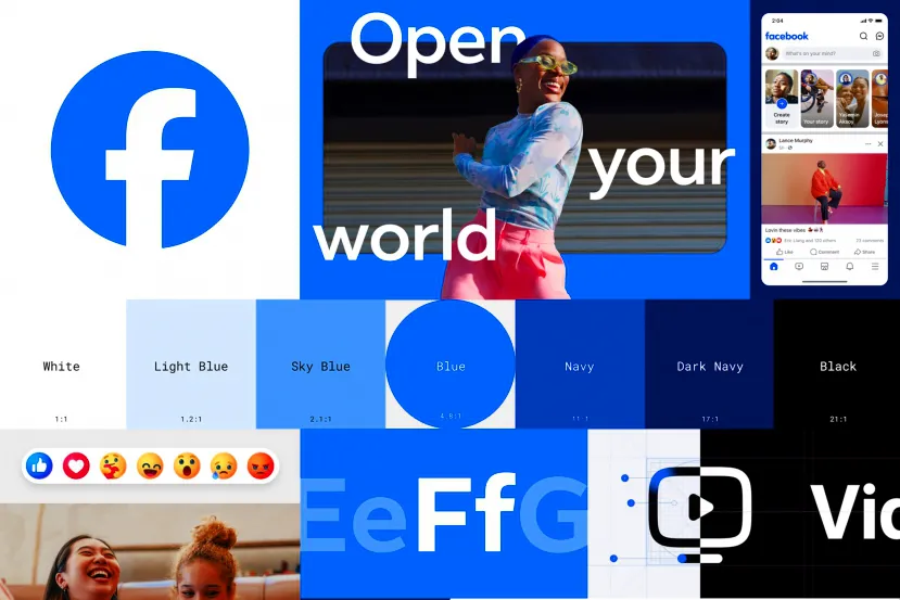 Facebook estrena nuevo logo, fuente y reacciones