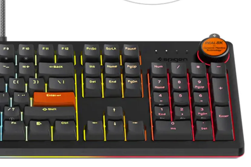 Spigen lanza su primer teclado mecánico ArcPLAY con 8.000 Hz de tasa de sondeo