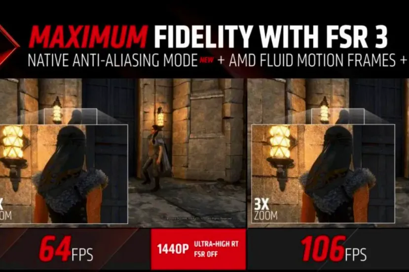 AMD hace compatible con las Radeon RX 6000 Series con AMD Fluid Motion Frames