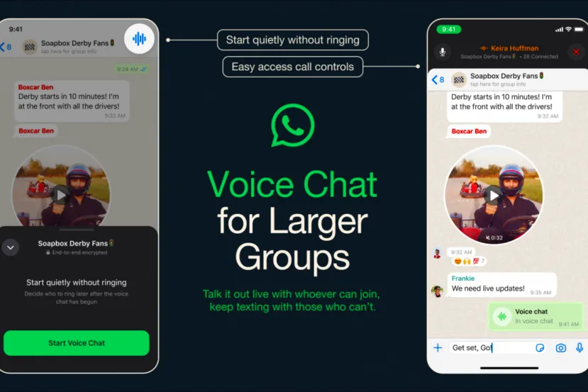 WhatsApp lanza una nueva característica para chats de voz similar a Discord