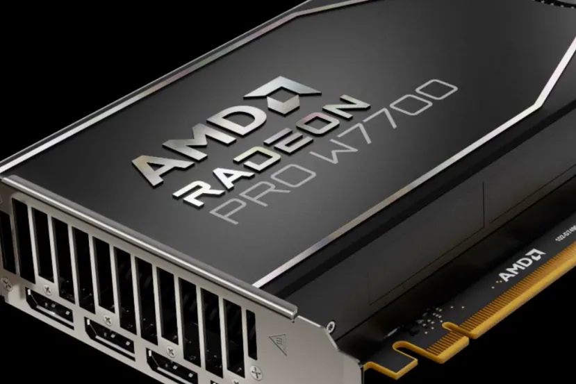 La AMD Radeon Pro W7700 es la GPU Profesional más potente por debajo de los 1.000 Dólares