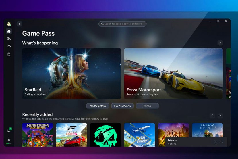 El nuevo “modo compacto” de Microsoft que hace que la aplicación Xbox para PC sea un poco más fácil de usar en PC portátiles para juegos ya está 