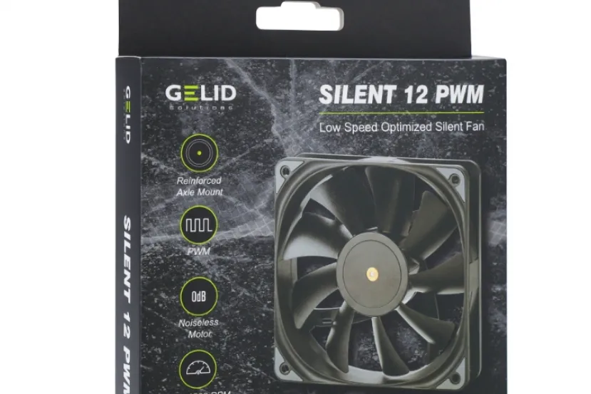 GELID presenta los ventiladores Silent 12 y Silent 12 PWM Black optimizados para un ambiente silencioso