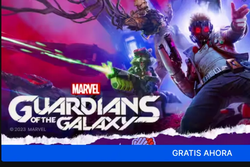 Marvel's Guardians of the Galaxy está gratis en la Epic Games Store