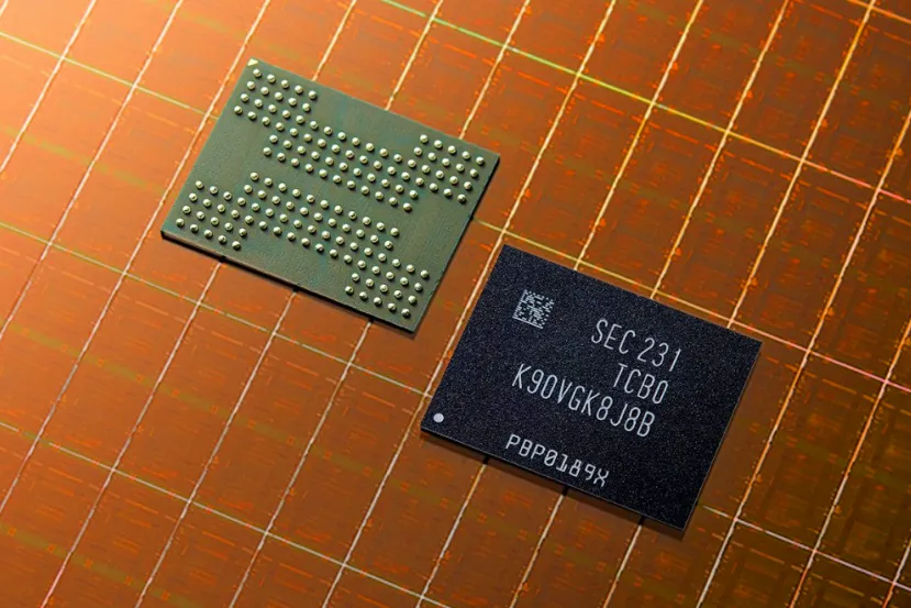 Samsung también enseñará en el SSCC su memoria NAND Flash 3D QLC de 280 capas y chips DDR5 de 32 Gb a 8.000 MHz