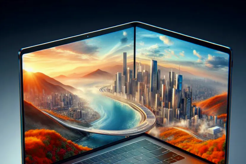 Según los rumores, Apple planea lanzar un MacBook Pro con pantalla plegable en el 2027