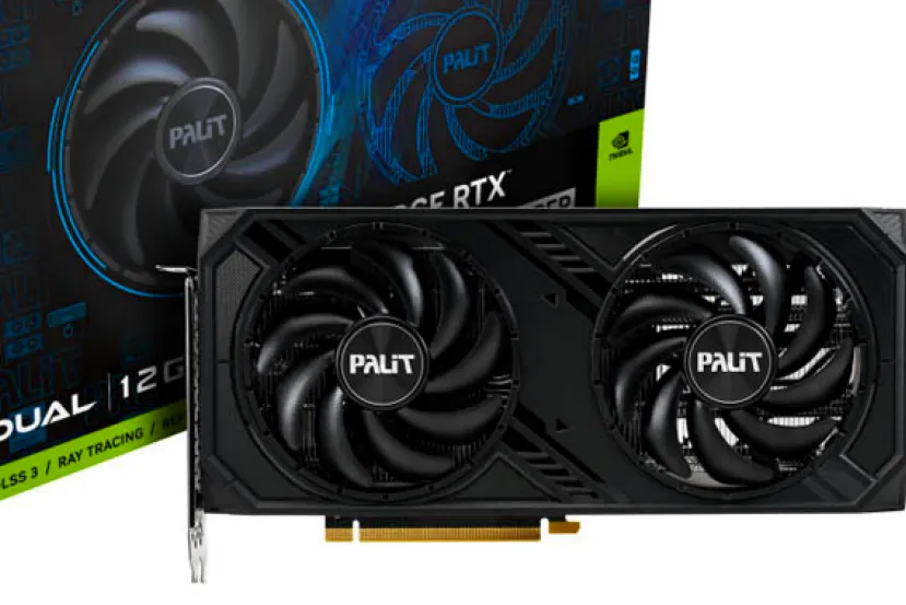 Palit Geforce RTX 4070 SUPER Dual 12 GB GDDR6X por menos de 620 euros