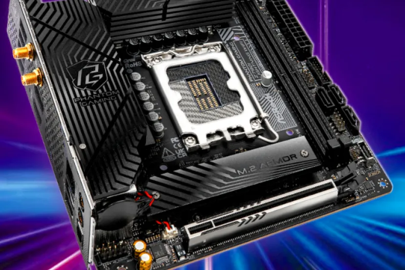 Las nuevas placas Mini-ITX ASRock Phantom Gaming Z790I Lightning soportan memorias DDR5 a 8600 MHz de serie
