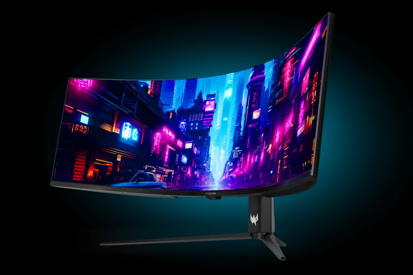 Acer ha lanzado un monitor de 57 pulgadas con panel MiniLED y resolución DUHD