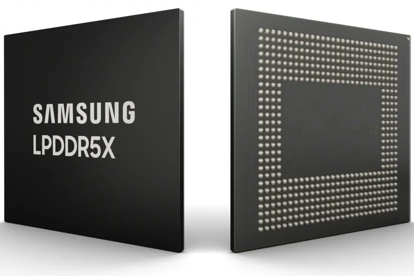 Samsung ha presentado su memoria LPDDR5X a 10.7 Gbps y con 32 GB por paquete