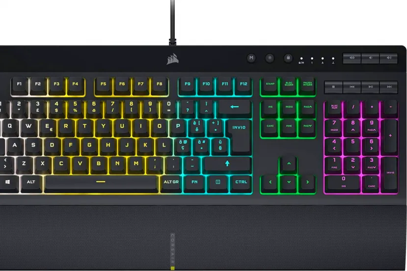 Los mejores precios Hoy en Amazon: Teclado Corsair K55 RGB PRO por 49,99 euros, procesadores, alfombrillas y más de oferta