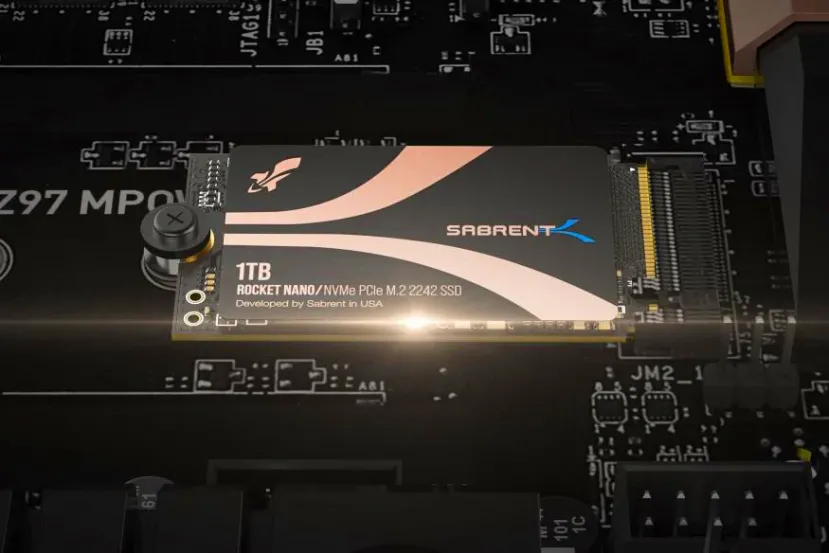 Sabrent ha lanzado un SSD Rocket Nano de 1 TB con tamaño 2242 ideal para la Lenovo Legion Go