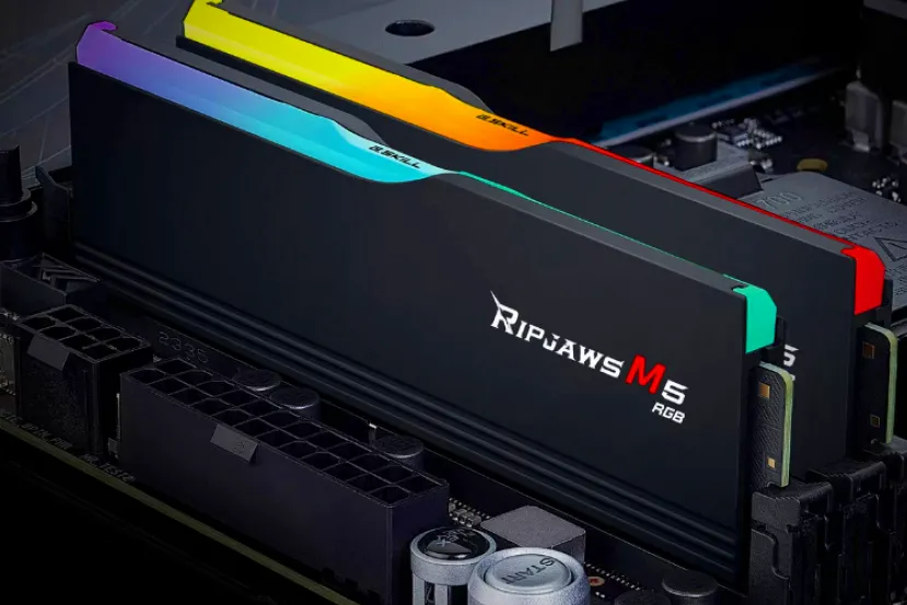 Nuevos Kits de hasta 96 GB de RAM DDR5-6400 G.SKILL Ripjaws M5 RGB 