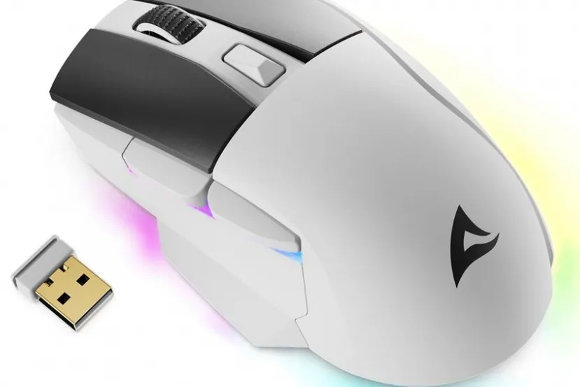 Nuevos ratones gaming Sharkoon SKILLER SGM50W con conectividad inalámbrica y 70 horas de autonomía