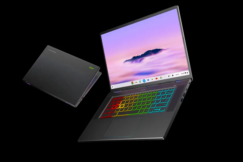 Nuevos Acer Chromebook Plus para jugadores y productividad con Inteligencia Artificial de Google