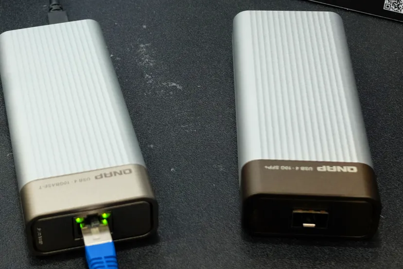 Up to 25 Gbps on QNAP's new QNA USB 4 Ethernet external cards