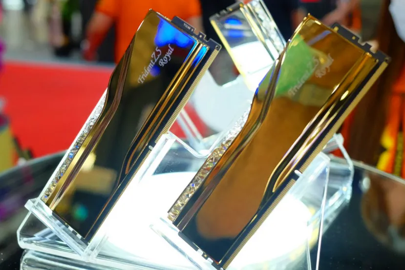 G.Skill en COMPUTEX 2024: Memorias DDR5 a 10.600 MT/s, RL AiO con Cabezal intercambiable LCD y Teclados con 8K de sondeo
