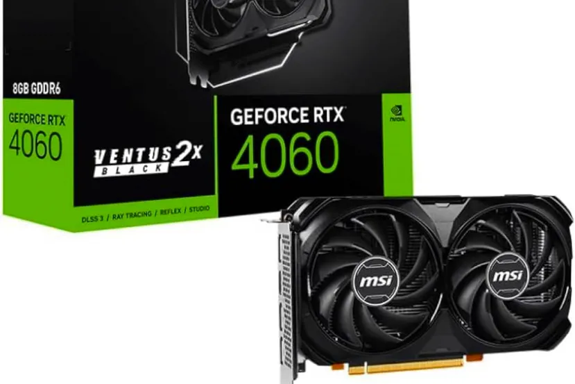 Nuevas ofertas para Hoy en Amazon: MSI GeForce RTX 4060 Ventus 2X por 309,90, monitores, kits con Raspberry Pi 5 y más