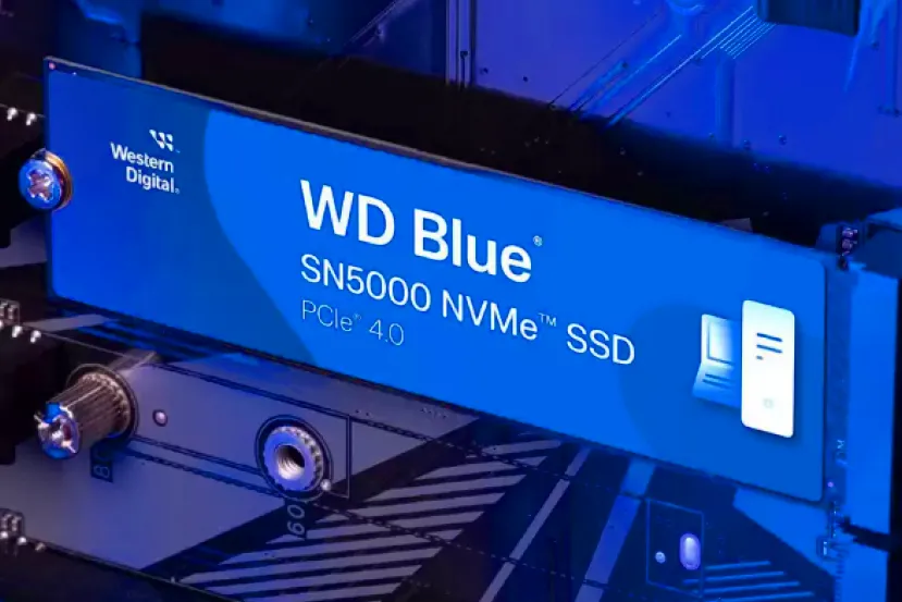 Hasta 5.500 MB/s de velocidad en los nuevos SSD WD Blue SN5000 NVMe