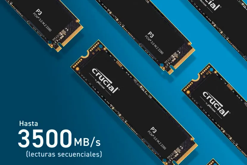 Consigue estas ofertas para Hoy en Amazon: Disco SSD Crucial P3 1 TB por 67,99 euros, monitores, móviles y extensores de redes WiFi