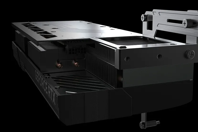 Nueva GIGABYTE RTX 4070 Ti SUPER WINDFORCE MAX OC con el conector de corriente oculto en la parte posterior