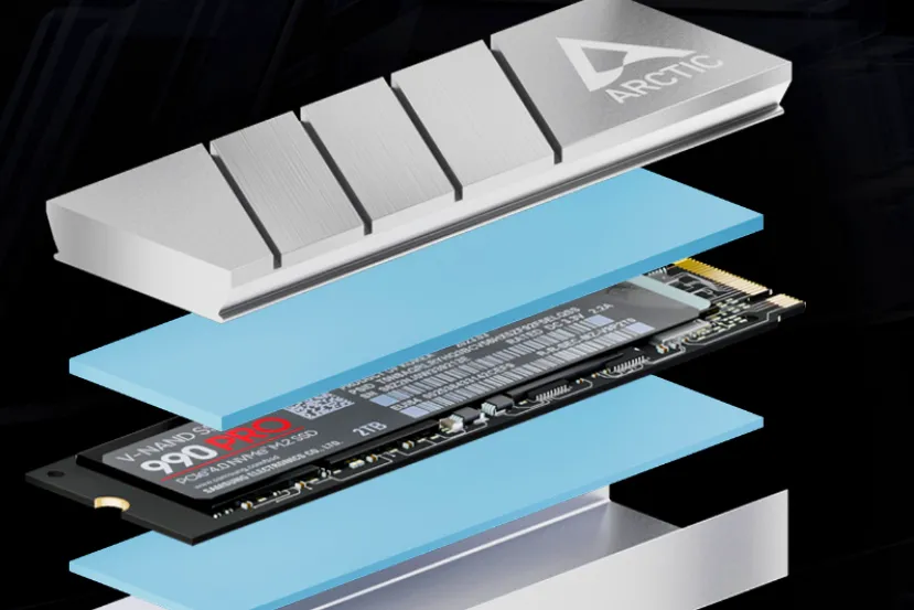 Arctic presenta su disipador pasivo para SSD M2 Pro