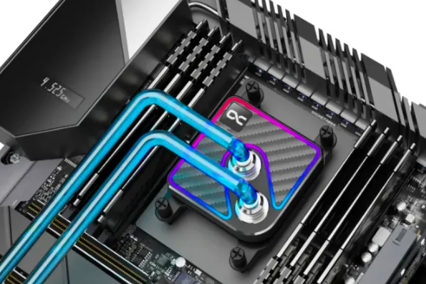 Nuevos bloques de RL Alphacool Core 1 Carbon con fibra de carbono y ARGB