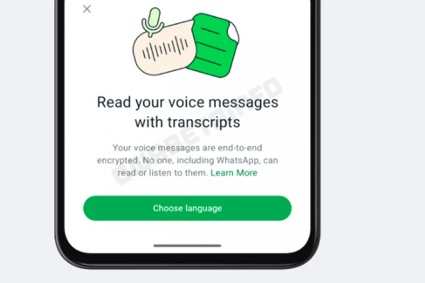 Whatsapp empieza a implementar la transcripción de mensajes de voz