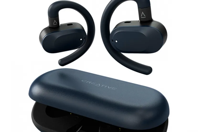 Los nuevos auriculares Creative Outlier Go tienen hasta 26 horas de batería y resistencia IPX4