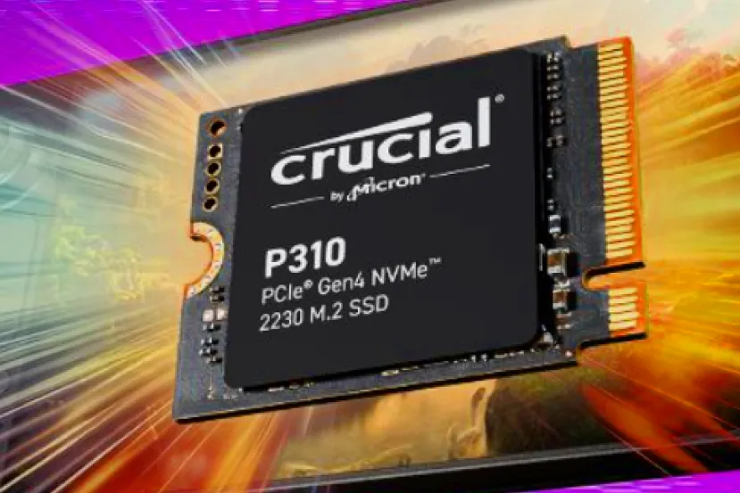 El Crucial P310 es el SSD PCIe 4.0 en formato compacto M.2 2230 más rápido del mundo.