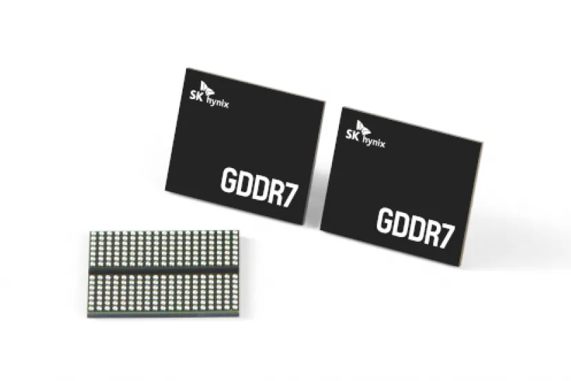 SK Hynix presenta su memoria GDDR7 a 32 Gbps y adelanta su producción al actual trimestre