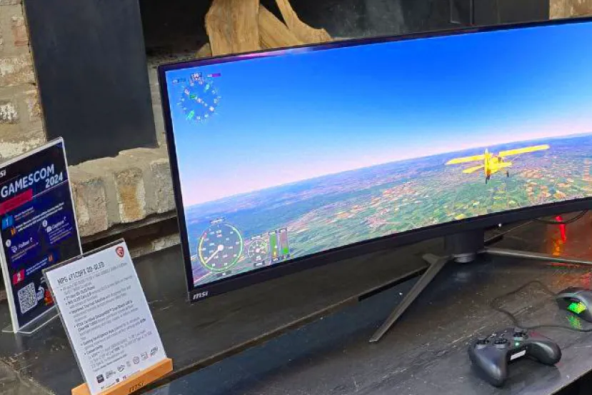 Panel QD-OLED de 49 pulgadas, 240 Hz y curvatura 1800R en el nuevo monitor MSI 