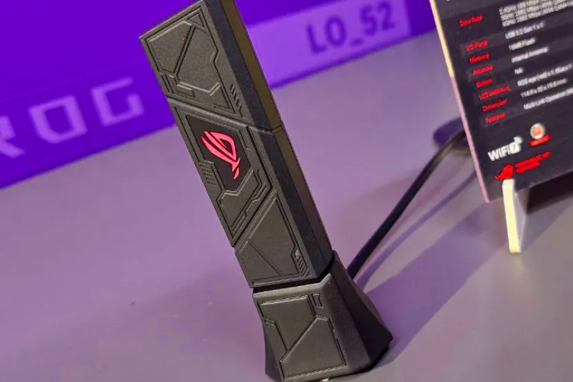 La ASUS ROG USB-BE92 es una tarjeta externa con hasta 6,5 Gbps de conexión WiFi 7