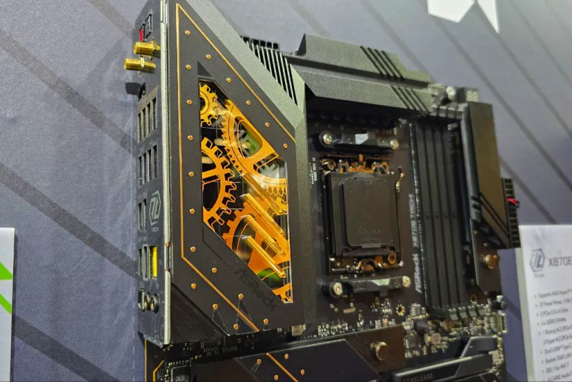 ASRock ha mostrado 6 modelos de placas con chipset X870/X870E durante este Gamescom