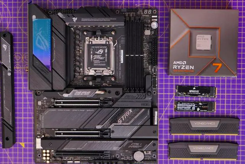 ASUS ha lanzado una actualización BETA con AGESA 1202 que subirá a 105W el TDP de los AMD Ryzen 5 y 7 de la serie 9000