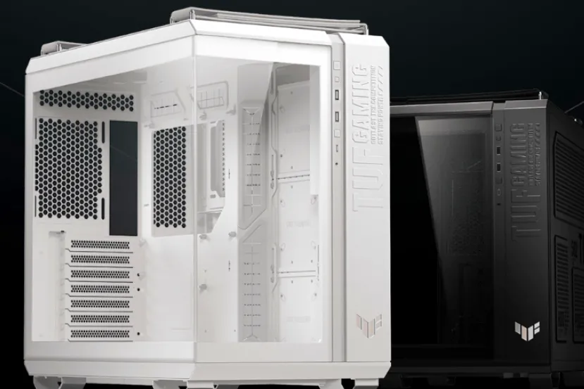 New ASUS TUF Gaming GT502 tower with panoramic design and up to 13 fans